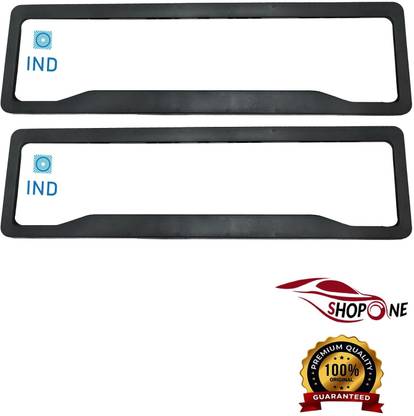 Shopone enterprises Full open no. plate frame Escape Car Number Plate