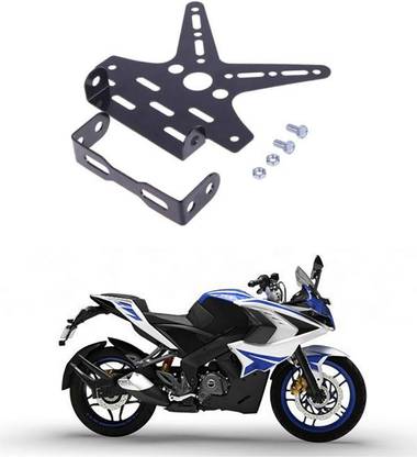 PROKONAI Bike License Number Plate Frame Holder Tail Tidy (Black) Bike Number Plate K0496 Bike Number Plate
