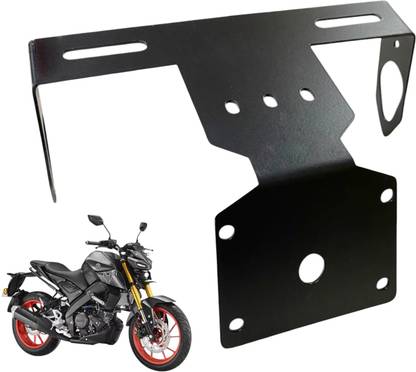 Dhe Best Bike Small Tail tidy Visor Number Plate Holder Bracket For Yamaha MT 15 Bike Number Plate