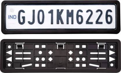 carbox Ultimate Quality Frame for All HSRP CAR Number Plates, Vehicle Number Frame Car Number Plate