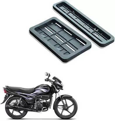 SRPHERE Bike Number Plate Frame (Standard Size for All Bikes) for SUPER SPLENDOR Bike Number Plate