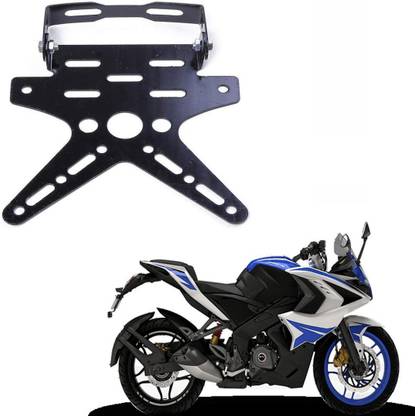 SHOWRIDE Tail Tidy Number Plate Holder/License Bracket For Pulsar RS 200 Bike Number Plate