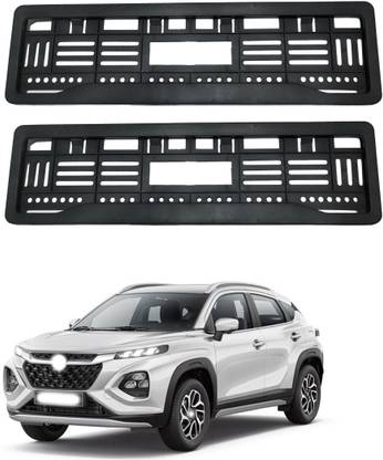 Shopone enterprises Full open no. plate frame Fronx Car Number Plate
