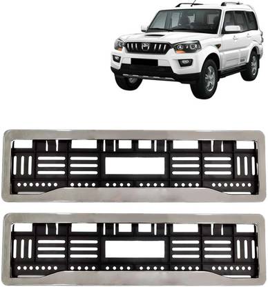 Kingsway kkmchnpf00104 Chrome Number Plate Frames Registration Plate Holder Car Number Plate