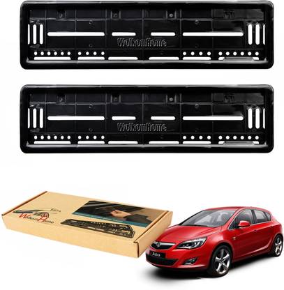 WolkomHome car number plate frame High Security Registration Plates Holders frame for Astra Car Number Plate