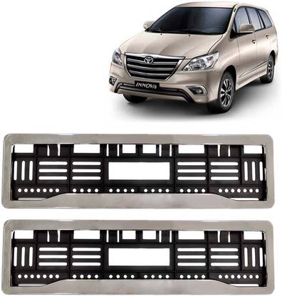 Kingsway kkmchnpf00235 Chrome Number Plate Frames Registration Plate Holder Car Number Plate