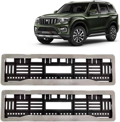 Kingsway kkmchnpf00207 Chrome Number Plate Frames Registration Plate Holder Car Number Plate