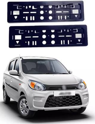 Acto CAR NUMBER PLATE FRAME FULL OPEN MARUTI ALTO K-10 OLD Car Number Plate