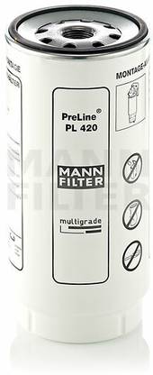 MANN PL 420 X Cartridge Oil Filter
