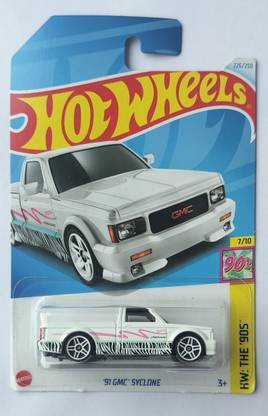 HOT WHEELS C4982 HW THE 90S 7/10 91 GMC SYCLONE TOY CAR