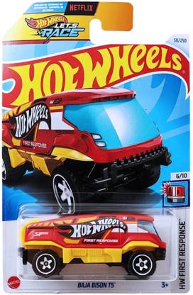 HOT WHEELS BAJA BISON T5 HW FIRST RESPONSE,DIE-CAST TOY VEHICLE