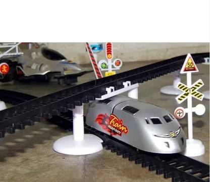 HornFlow Train Toys Track Gift Set for Kids High-Speed