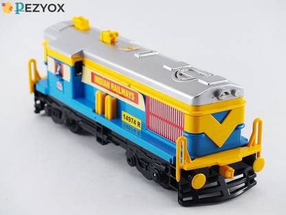 PEZYOX Model of Indian Railway's Diesel Locomotive Engine pull back toy for kids