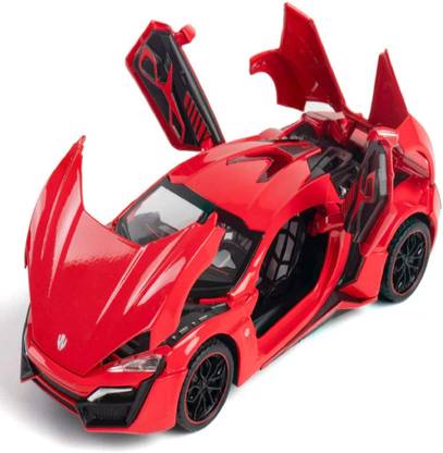 KTRS 1:24 Hyper Spec Lykan Hypersport Openable Doors Light, Music