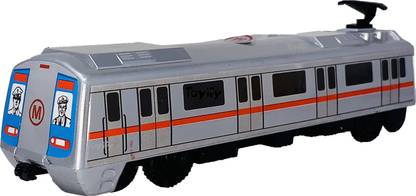 Toyify Pull Back & Go Small size plastic made Metro TOY