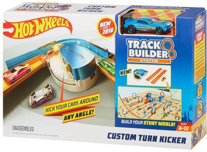 HOT WHEELS TRACK BUILDER CUSTOM TURNKICKER