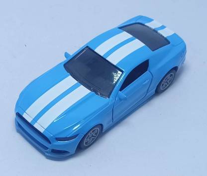 MQV METAL MUSTANG GT MODEL CAR TOY BLUE