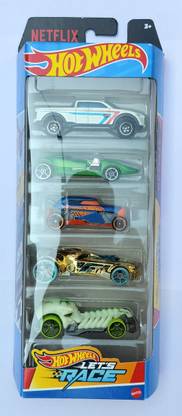 HOT WHEELS CAR 2024 LET'S RACE PACK OF 5