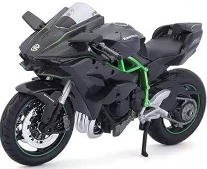 Bestie Toys Kawasaki Ninja, Diecast Motorcycle, 1:12 die cast H2R Bike