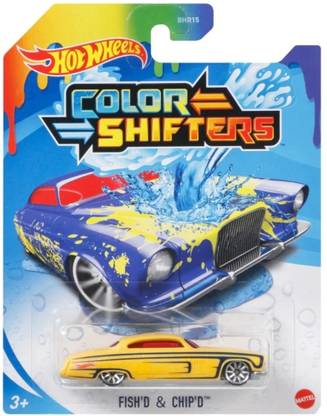 HOT WHEELS COLOR SHIFTERS FISH' D CHIP' D