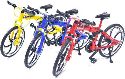 Nexteesh Mini Mountain Bike Bicycle Model, Desktop Decoration Crafts for Cycling Lovers