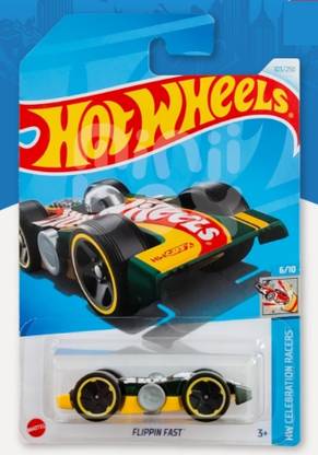 HOT WHEELS FLIPPIN FAST (HW CELEBRATION RACERS) DIE-CAST TOY CAR