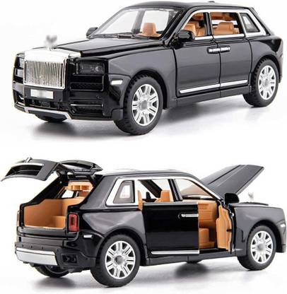FUNABLO ROLLS ROYCE CULLINAN Metal Toy car with Openable Doors & Light, Music toy