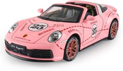 TRIFECTA Porsche 911 Targa 4S Turbo S Diecast Alloy Model Toy Car is a Miniature Replica