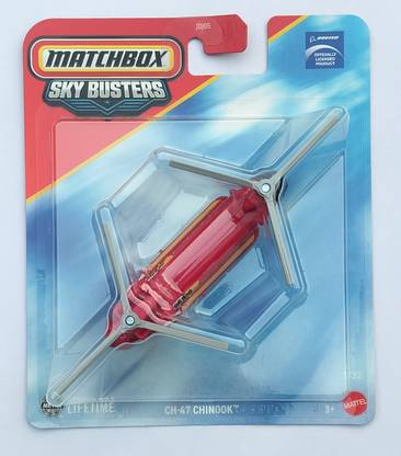 MATCHBOX JDJ05 SKY BUSTERS CH47 CHINOOK TOY PLANE