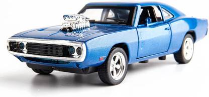 COELON Fast and Furious 1:32 Scale 1973 Plymouth Barracuda Diecast Car Toys for Kids