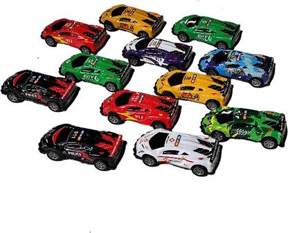 STW PUSH BACK CAR SET METAL