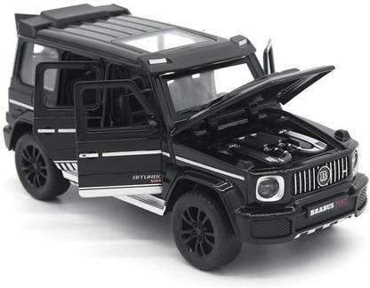 Quasar Mini Auto White 1:32 Scale Diecast Metal Barbus 700 Model Pull Back Car Toy with Openable Doors, Light and Sound (Any One Color Send)(Multicolor)