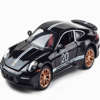 Skstore 1:32 For Porsche 911 TurboS Alloy Car Toy Car Metal Model Sound And Light