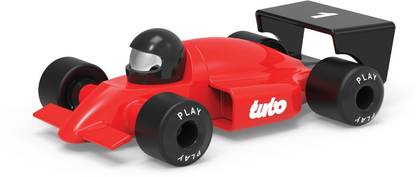 WCSE F1 Riser car, Unbreakable, Non toxic ABS Plastic with soft Rubber Wheels