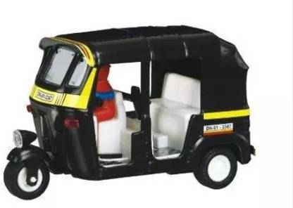 Zest4u Desi Auto Rickshaw TukTuk ~Pull Back and Go Toy