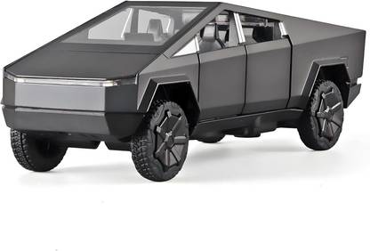 FLYSKY 1:36 Tesla Cyber Truck Model Car Exclusive Alloy Metal Pull Back Die-cast Car