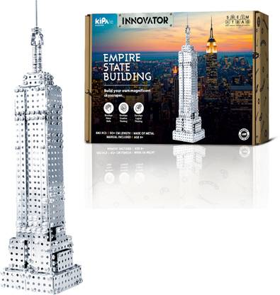KIPA GAMING Innovator Empire State Building Toy Model & Home Show Case DIY Building Blocks