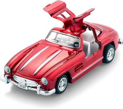 WooZee Classics Pull-Back Action Toy Car,Openable Doors,for Kids & Collectors