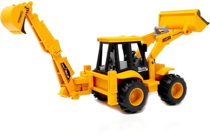 TRENDY ONE Construction Bulldozer Truck Toy-Yellow