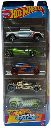 HOT WHEELS HotWheels Car 2024 Let's Race Pack of 5