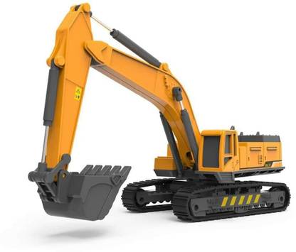 Galactic Friction Powered Construction Automobile Crane truck Toy with Multi Purpose Use, Creativity Toy,(Best for Gift)