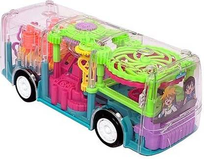 TD Creations 3D BUS TOY FOR KIDS