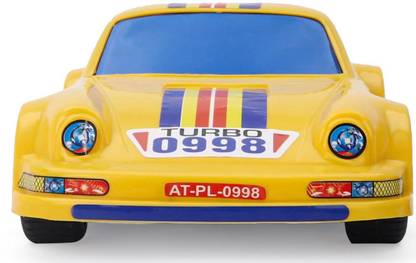 SABIRAT Big Turbo Car For Kids, Friction Powered, Size: (49.3x 26 x 15) [Pack 1]