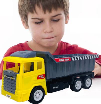 Wishmaster Jumbo Size Push & Go Friction Dumper Truck Toys For Boys & Girls