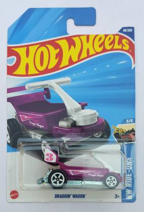 HOT WHEELS HW RIDE-ONS 3/5 DRAGGIN WAGON TOY CAR