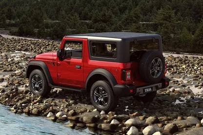 Ssc Pull Back Mahindra Thar] Open Jeep|Metal Toy CAR for Kids|Miniature Scale Model