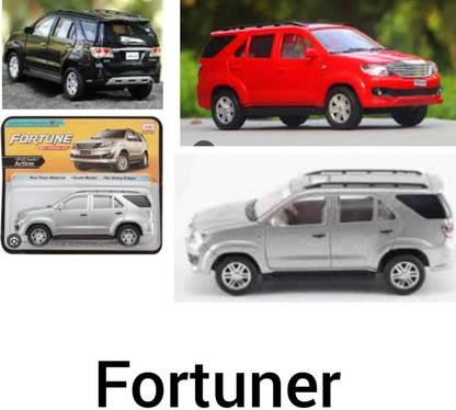LTX Kids Pull Back Action Toyota Fortuner Miniature Toy Car 10