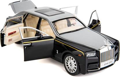 Akvanar 1:24 Rolls-Royce Phantom metal Car,Zinc Alloy Pull Back Toy Diecast Sound Light