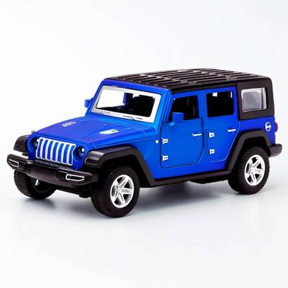 PlayNJoy Mahindra Thar ROXX Metal Toy Jeep - with Pull Back Function