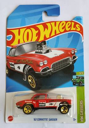 HOT WHEELS 62 CORVETTE GASSER 5/5 HW GASSERS 2023 EDITION
